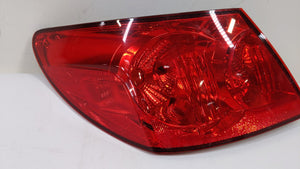 2009-2010 Chrysler Sebring Tail Light Assembly Passenger Right OEM Fits 2009 2010 OEM Used Auto Parts - Oemusedautoparts1.com