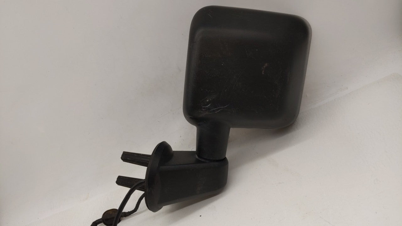 2014-2014 Jeep Wrangler Driver Left Side View Power Door Mirror Black 254348 - Oemusedautoparts1.com