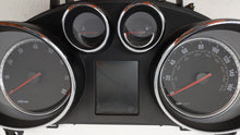 2016 Buick Encore Instrument Cluster Speedometer Gauges P/N:42347914 Fits OEM Used Auto Parts - Oemusedautoparts1.com