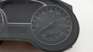 2015 Nissan Altima Instrument Cluster Speedometer Gauges P/N:24810 9HP0A B4 24810 9HP0A Fits OEM Used Auto Parts - Oemusedautoparts1.com