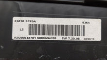 2016 Nissan Pathfinder Instrument Cluster Speedometer Gauges P/N:24810 9PF0A Fits OEM Used Auto Parts - Oemusedautoparts1.com