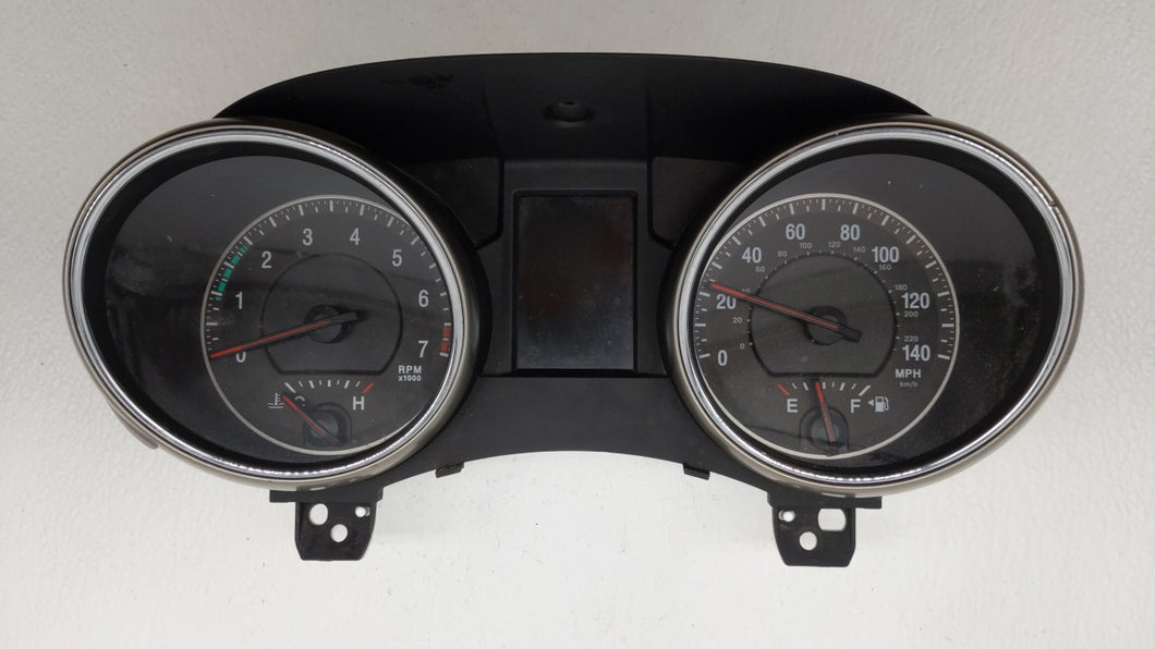 2013 Jeep Grand Cherokee Instrument Cluster Speedometer Gauges P/N:68186247AA Fits OEM Used Auto Parts - Oemusedautoparts1.com