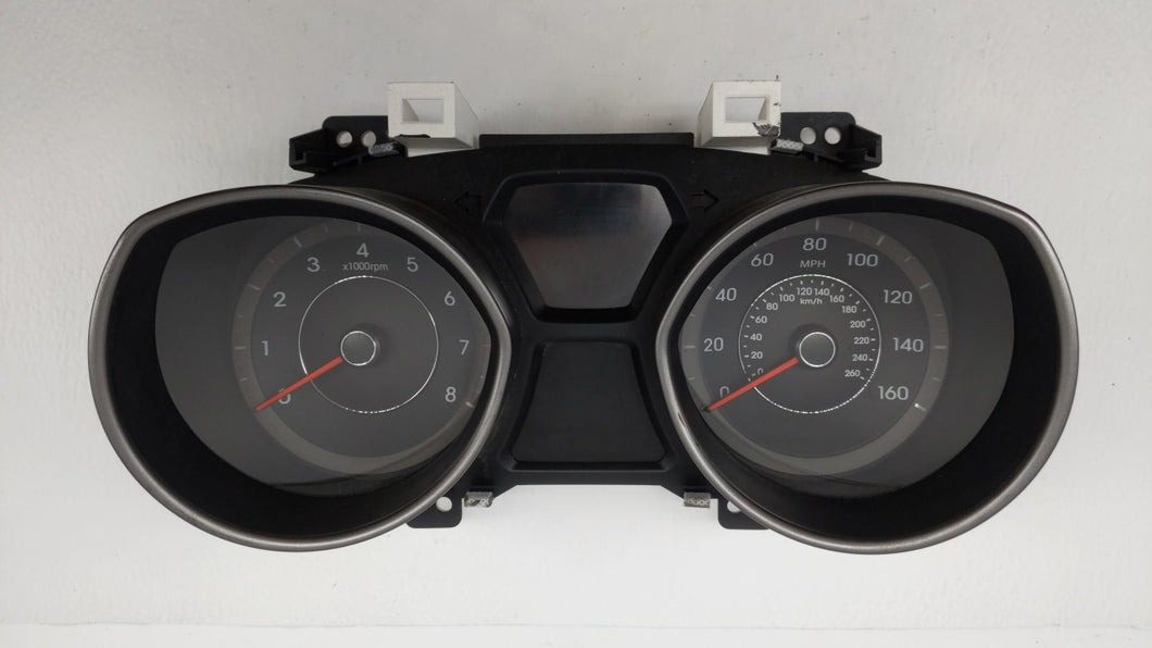 2013 Hyundai Elantra Instrument Cluster Speedometer Gauges P/N:94001-3Y520 Fits OEM Used Auto Parts - Oemusedautoparts1.com