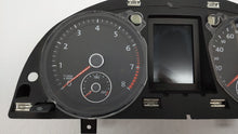 2010-2011 Volkswagen Cc Instrument Cluster Speedometer Gauges P/N:3C8920970MX 3C8920970M Fits 2010 2011 OEM Used Auto Parts - Oemusedautoparts1.com