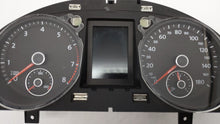 2010-2011 Volkswagen Cc Instrument Cluster Speedometer Gauges P/N:3C8920970MX 3C8920970M Fits 2010 2011 OEM Used Auto Parts - Oemusedautoparts1.com