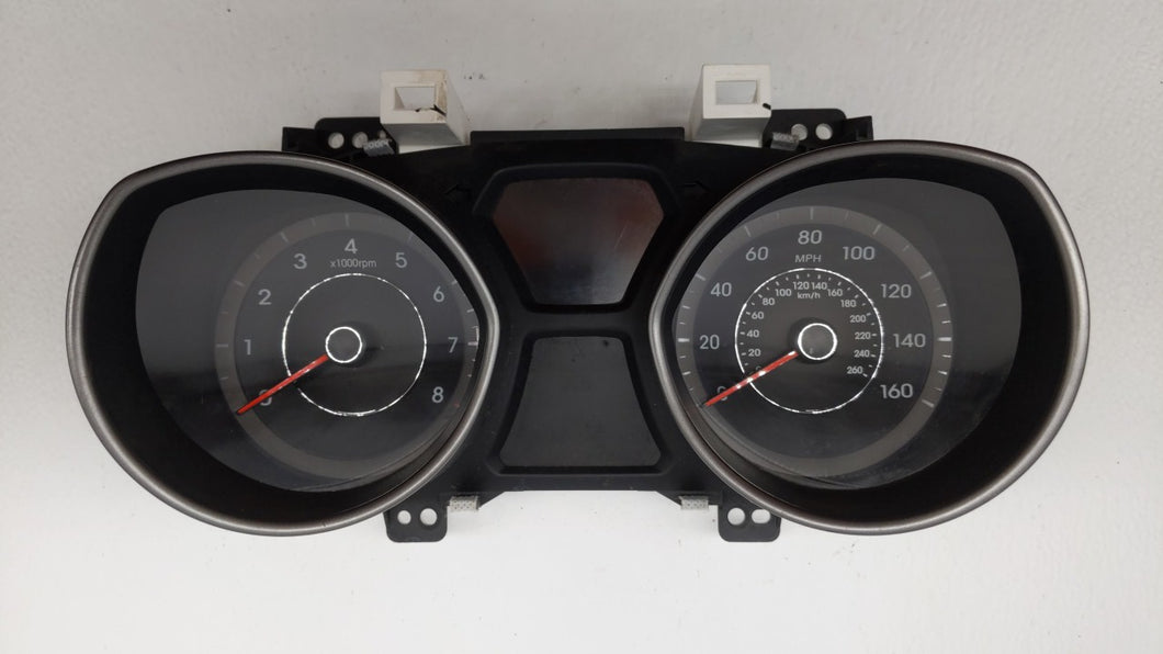 2013 Hyundai Elantra Instrument Cluster Speedometer Gauges P/N:94001-3Y520 Fits OEM Used Auto Parts - Oemusedautoparts1.com