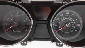 2013 Hyundai Elantra Instrument Cluster Speedometer Gauges P/N:94001-3Y520 Fits OEM Used Auto Parts - Oemusedautoparts1.com