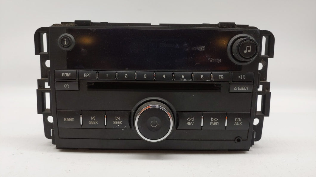 2006-2008 Chevrolet Impala Radio AM FM Cd Player Receiver Replacement P/N:15951757 25894758 Fits 2006 2007 2008 OEM Used Auto Parts - Oemusedautoparts1.com