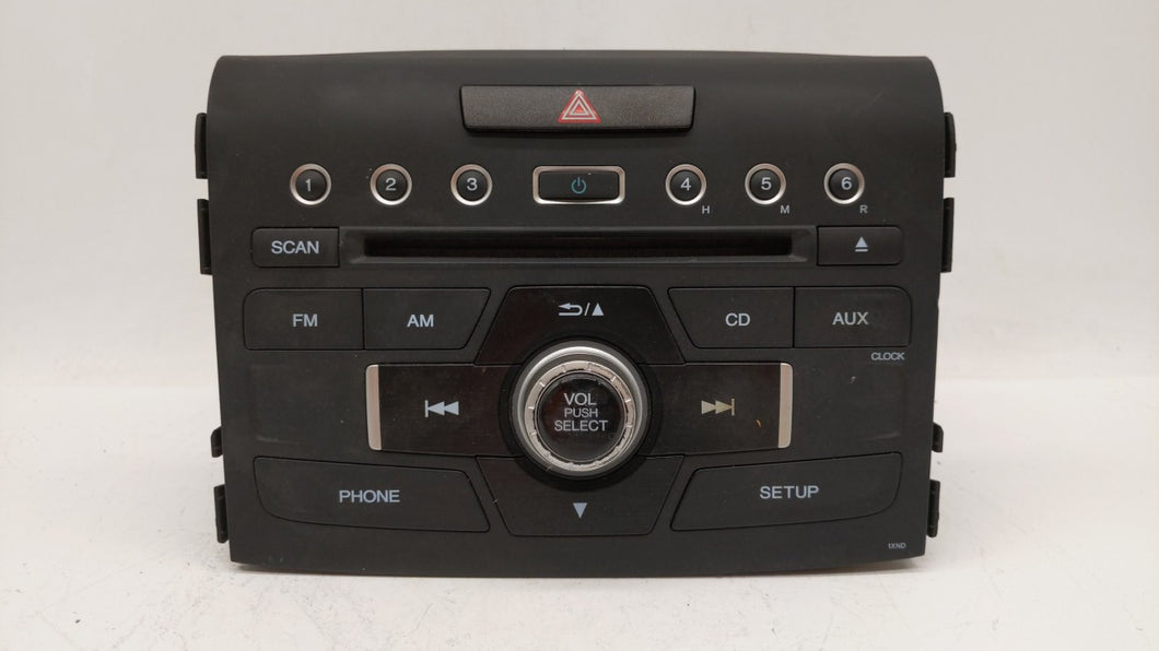 2015-2016 Honda Cr-V Radio AM FM Cd Player Receiver Replacement P/N:39100-T0A-A911-M1 Fits 2015 2016 OEM Used Auto Parts - Oemusedautoparts1.com