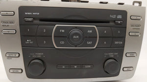 2011-2013 Mazda 6 Radio AM FM Cd Player Receiver Replacement P/N:GEG4 66 9RX Fits 2011 2012 2013 OEM Used Auto Parts - Oemusedautoparts1.com