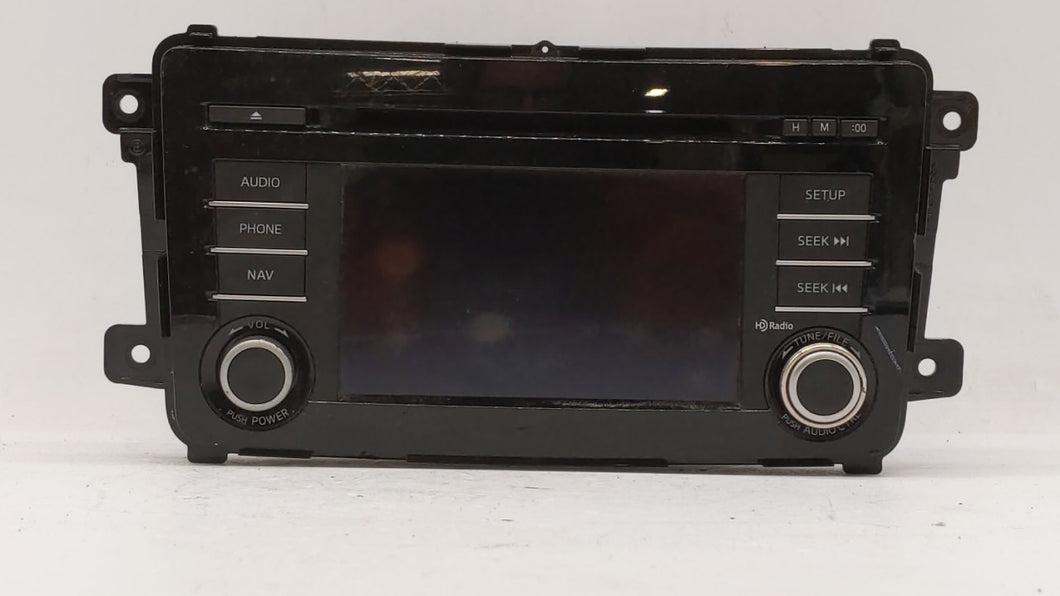 2013-2014 Mazda Cx-9 Radio AM FM Cd Player Receiver Replacement P/N:TK22 66 DV0B CV-VM72E0JM Fits 2013 2014 OEM Used Auto Parts - Oemusedautoparts1.com