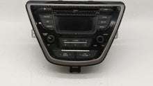 2014-2016 Hyundai Elantra Radio AM FM Cd Player Receiver Replacement P/N:961703X156GU 96170-3X156GU Fits 2014 2015 2016 OEM Used Auto Parts - Oemusedautoparts1.com