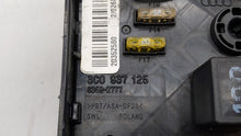2008-2010 Volkswagen Passat Fusebox Fuse Box Panel Relay Module P/N:3C0937125 15403373 Fits OEM Used Auto Parts - Oemusedautoparts1.com