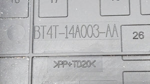 2012-2014 Ford Edge Fusebox Fuse Box Panel Relay Module P/N:CT4T-14290-LG CT4T-14290-HE Fits 2012 2013 2014 OEM Used Auto Parts - Oemusedautoparts1.com