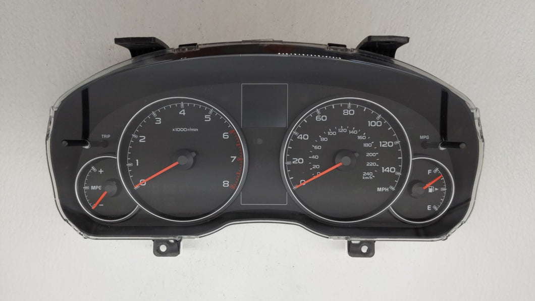 2013-2014 Subaru Legacy Instrument Cluster Speedometer Gauges P/N:85004AJ01A Fits 2013 2014 OEM Used Auto Parts - Oemusedautoparts1.com