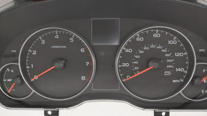 2013-2014 Subaru Legacy Instrument Cluster Speedometer Gauges P/N:85004AJ01A Fits 2013 2014 OEM Used Auto Parts - Oemusedautoparts1.com