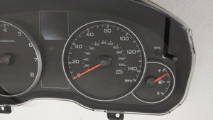 2013-2014 Subaru Legacy Instrument Cluster Speedometer Gauges P/N:85004AJ01A Fits 2013 2014 OEM Used Auto Parts - Oemusedautoparts1.com