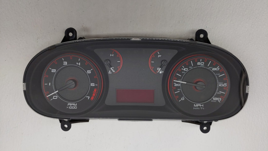 2013 Dodge Dart Instrument Cluster Speedometer Gauges P/N:56054660AA 05091892AC Fits OEM Used Auto Parts - Oemusedautoparts1.com