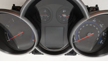 2012 Chevrolet Cruze Instrument Cluster Speedometer Gauges P/N:95940656 95487986 Fits OEM Used Auto Parts - Oemusedautoparts1.com