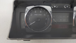 2009 Lincoln Mkz Instrument Cluster Speedometer Gauges P/N:9H61-10849-AA Fits OEM Used Auto Parts