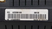 2010-2011 mercedes-benz ml450 velocímetro instrumentos clúster indicadores 255935