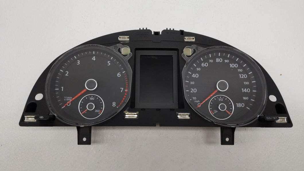 2010-2011 Volkswagen Cc Instrument Cluster Speedometer Gauges Fits 2010 2011 OEM Used Auto Parts - Oemusedautoparts1.com