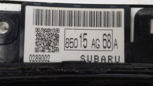 2006 Subaru Legacy Instrument Cluster Speedometer Gauges P/N:85015AG68A Fits OEM Used Auto Parts