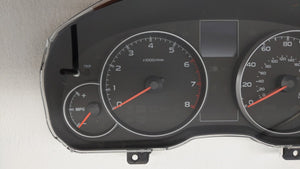 2013-2014 Subaru Legacy Instrument Cluster Speedometer Gauges P/N:85004AJ01A Fits 2013 2014 OEM Used Auto Parts - Oemusedautoparts1.com