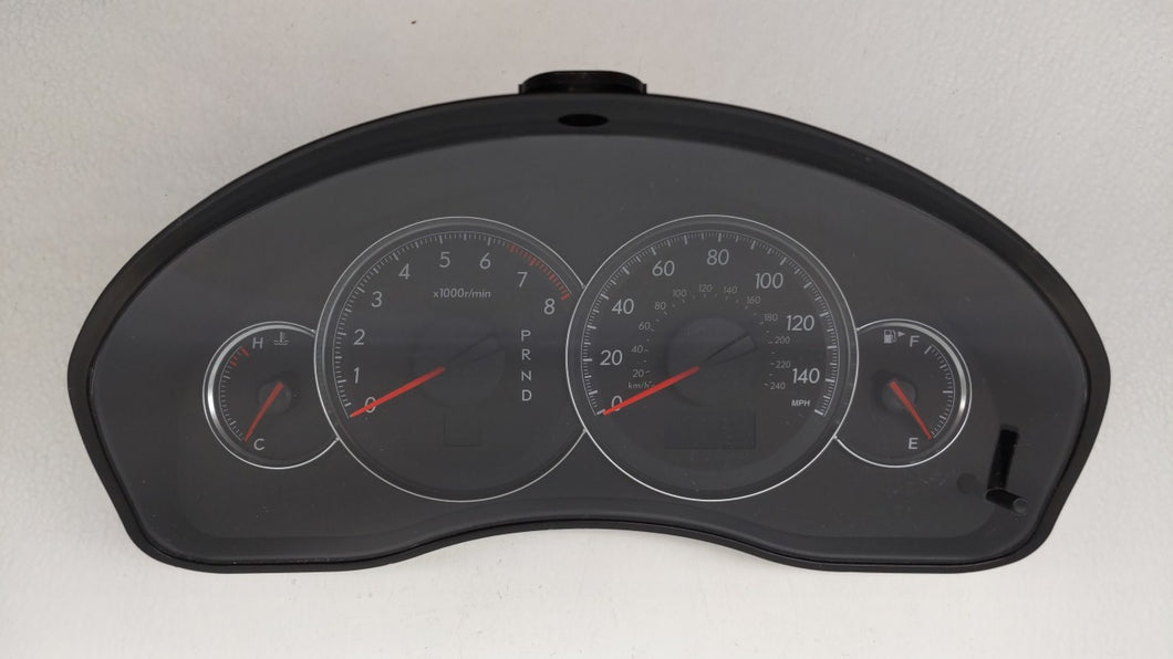 2008-2008 Subaru Legacy Speedometer Instrument Cluster Gauges 256006 - Oemusedautoparts1.com