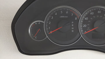 2008 Subaru Legacy Instrument Cluster Speedometer Gauges P/N:85014AG57A Fits 2008 OEM Used Auto Parts