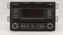 2012-2015 Kia Rio Radio AM FM Cd Player Receiver Replacement P/N:96170-1W950CA 96170-1W900CA Fits 2012 2013 2014 2015 OEM Used Auto Parts - Oemusedautoparts1.com