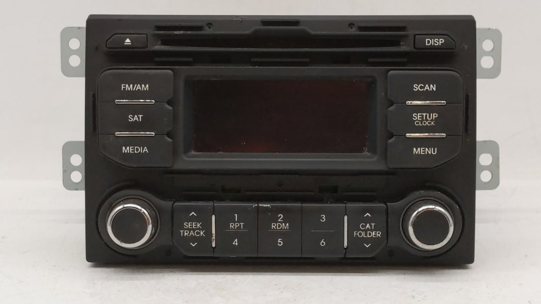 2012-2015 Kia Rio Radio AM FM Cd Player Receiver Replacement P/N:96170-1W950CA 96170-1W900CA Fits 2012 2013 2014 2015 OEM Used Auto Parts - Oemusedautoparts1.com