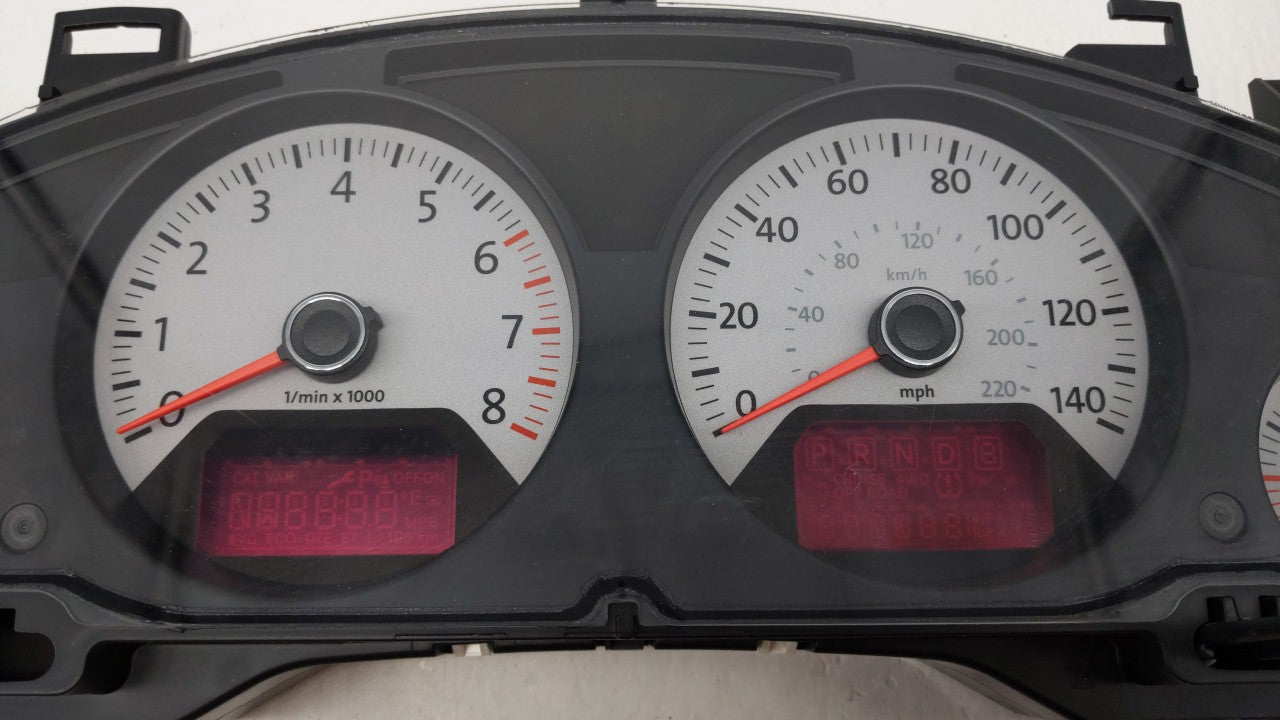 2011-2011 Volkswagen Routan Speedometer Instrument Cluster Gauges 257288 - Oemusedautoparts1.com