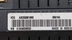 2010-2011 mercedes-benz ml450 velocímetro instrumentos clúster indicadores 257654