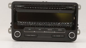 2009-2017 Volkswagen Tiguan Radio AM FM Cd Player Receiver Replacement P/N:5N0 035 164 D 1K0 035 180 AC Fits OEM Used Auto Parts - Oemusedautoparts1.com