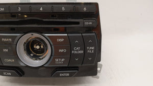 2011-2012 Hyundai Genesis Radio AM FM Cd Player Receiver Replacement P/N:96180-2M115VM5 Fits 2011 2012 OEM Used Auto Parts - Oemusedautoparts1.com