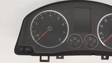 2009 Volkswagen Tiguan Instrument Cluster Speedometer Gauges P/N:5N0920970F 5N0920970E Fits OEM Used Auto Parts - Oemusedautoparts1.com