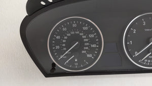 2007-2011 Bmw X5 Instrument Cluster Speedometer Gauges P/N:9 195 686 9 218 851 Fits 2007 2008 2009 2010 2011 OEM Used Auto Parts