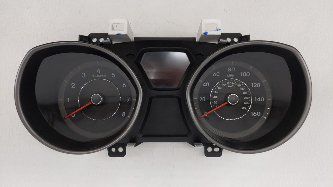 2013 Hyundai Elantra Instrument Cluster Speedometer Gauges P/N:94001-3Y520 Fits OEM Used Auto Parts - Oemusedautoparts1.com