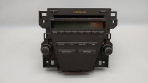 2007-2009 Lexus Es350 Radio AM FM Cd Player Receiver Replacement P/N:86120-33720-1 86120-33720 Fits 2007 2008 2009 OEM Used Auto Parts - Oemusedautoparts1.com