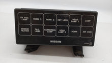 2000-2001 Nissan Maxima Fusebox Módulo de relé de caja de fusibles 258451