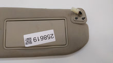 2007-2008 Infiniti G35 pasajero visera espejo derecho visera beige 258619