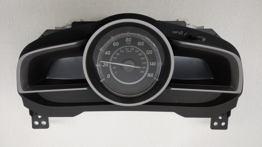 2014 Mazda 3 Instrument Cluster Speedometer Gauges P/N:BHN1F BJS9C Fits OEM Used Auto Parts - Oemusedautoparts1.com