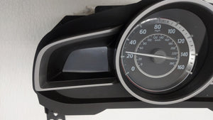2014 Mazda 3 Instrument Cluster Speedometer Gauges P/N:BHN1F BJS9C Fits OEM Used Auto Parts