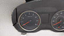 2016 Subaru Impreza Instrument Cluster Speedometer Gauges P/N:85004FJ160 8500IFJ580 Fits OEM Used Auto Parts - Oemusedautoparts1.com