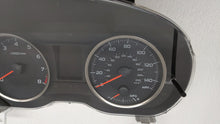 2016 Subaru Impreza Instrument Cluster Speedometer Gauges P/N:85004FJ160 8500IFJ580 Fits OEM Used Auto Parts - Oemusedautoparts1.com