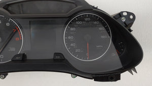 2010-2012 Audi A4 Quattro Instrument Cluster Speedometer Gauges P/N:8K0920950E 8K0 920 950 E Fits 2010 2011 2012 OEM Used Auto Parts - Oemusedautoparts1.com