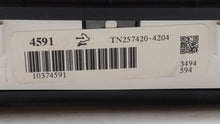 2005 Cadillac Sts Instrument Cluster Speedometer Gauges P/N:10374591 10382309 Fits OEM Used Auto Parts - Oemusedautoparts1.com