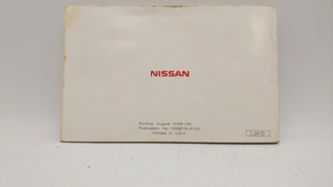 2006 Nissan Altima Owners Manual Book Guide OEM Used Auto Parts