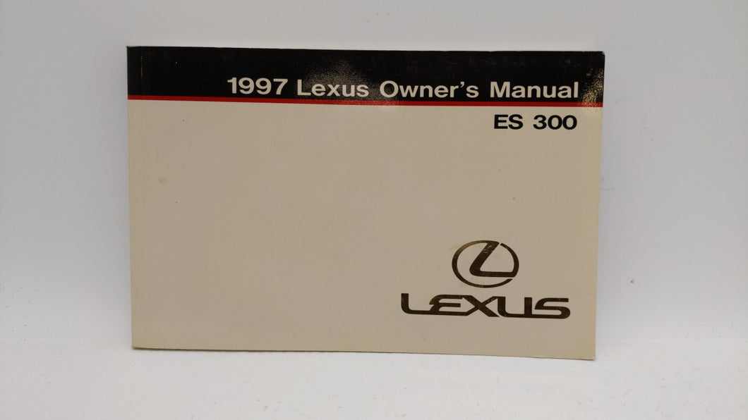 1997 Lexus Es300 Owners Manual Book Guide OEM Used Auto Parts